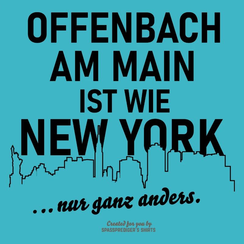 Offenbach am Main Städte-Spruch