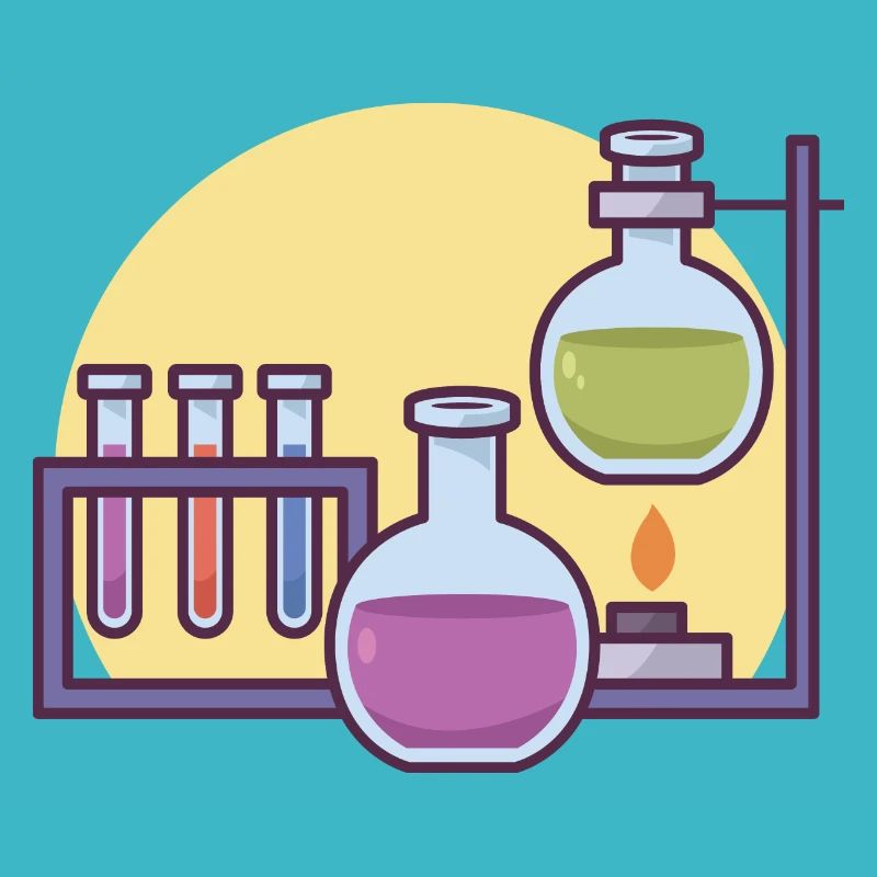 Science Experiment in School.