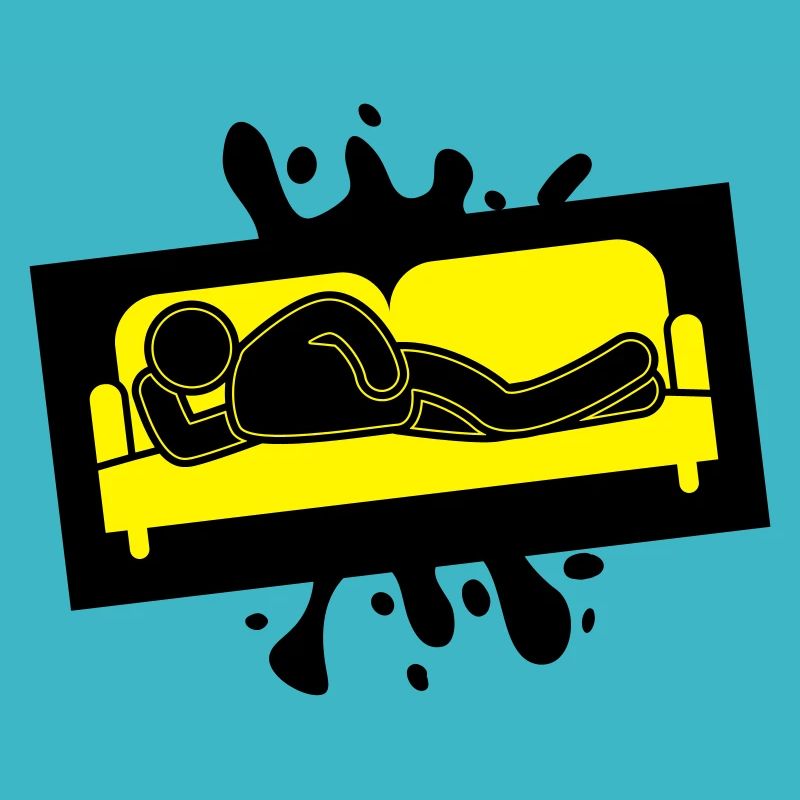 Couch Sleeping Sofa Tired Icon