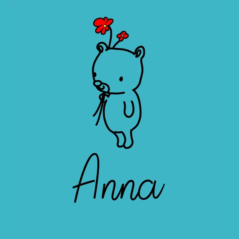 Nom de bébé ours Anna