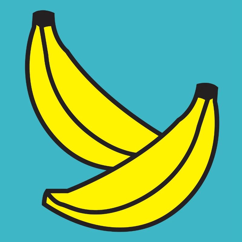zwei Bananen