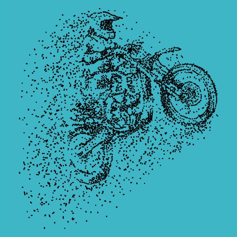 Pixel Motocross Design