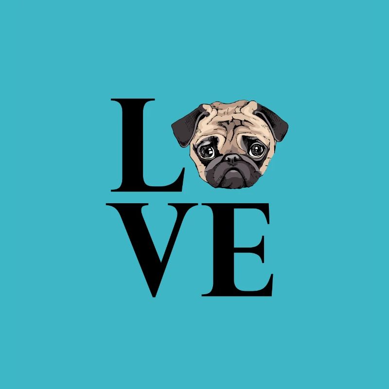 love mops pug