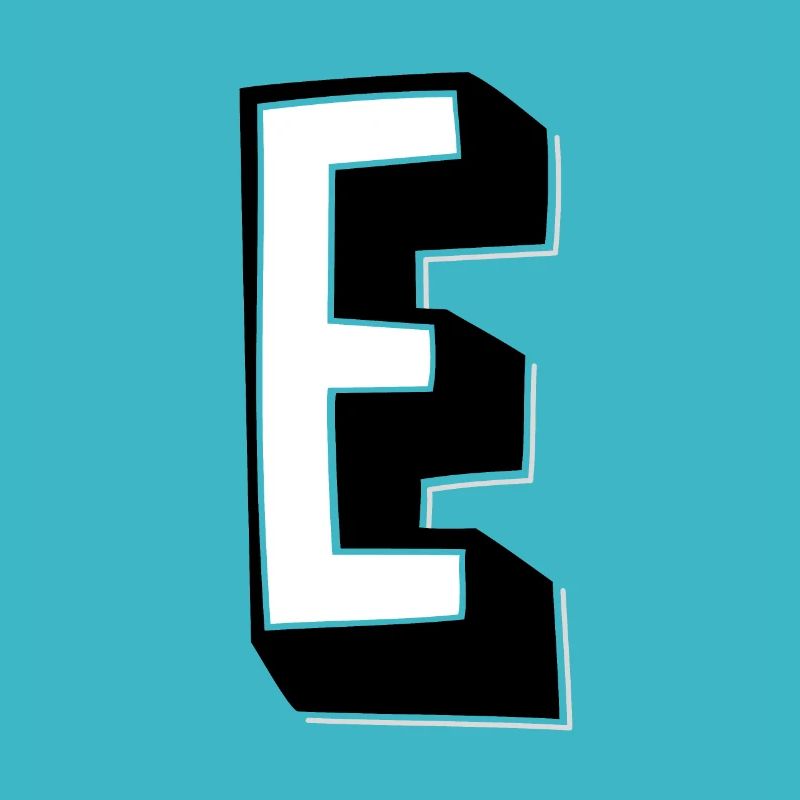 Lettre E - Alphabet E
