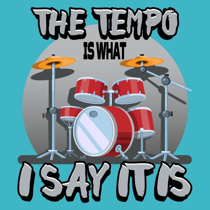 Schlagzeug Statement Drummer Drums Spruch Geschenk