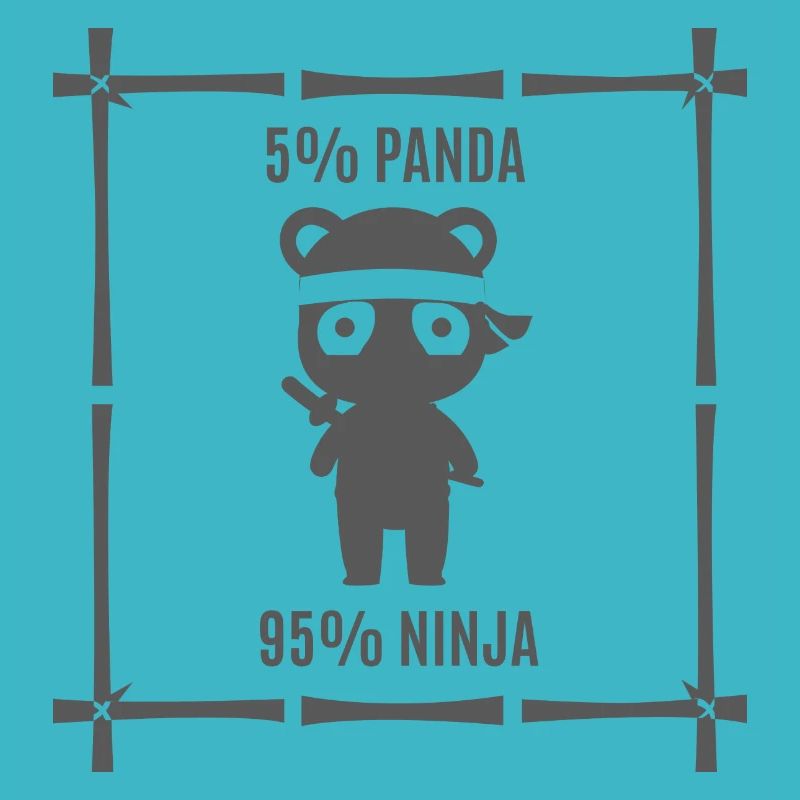 funny Ninja Panda