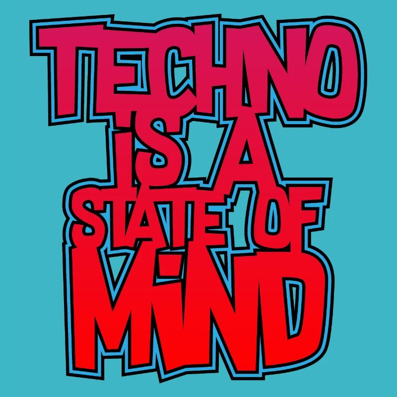 Techno Techno Techno ist ein Geisteszustand hard dark