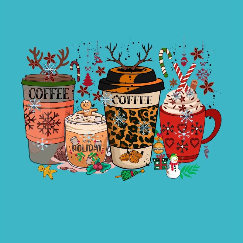Weihnachtskaffee, Weihnachtsfeier, Weihnachtsstimmung