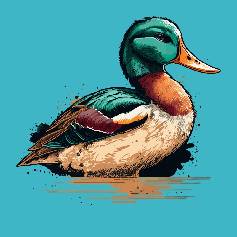 Cadeau du propriétaire de canard