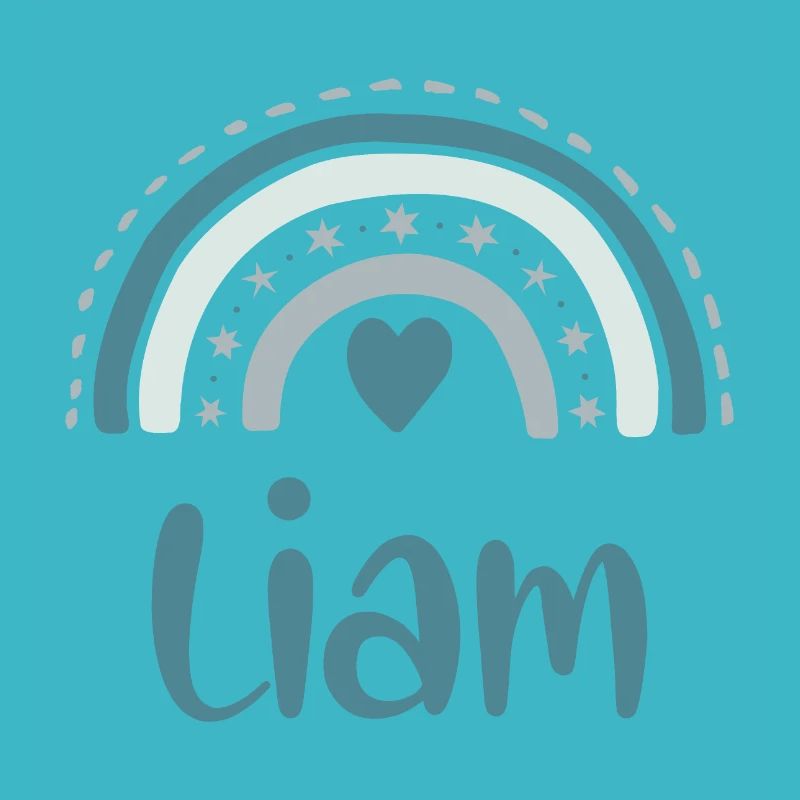 Liam Name Rainbow