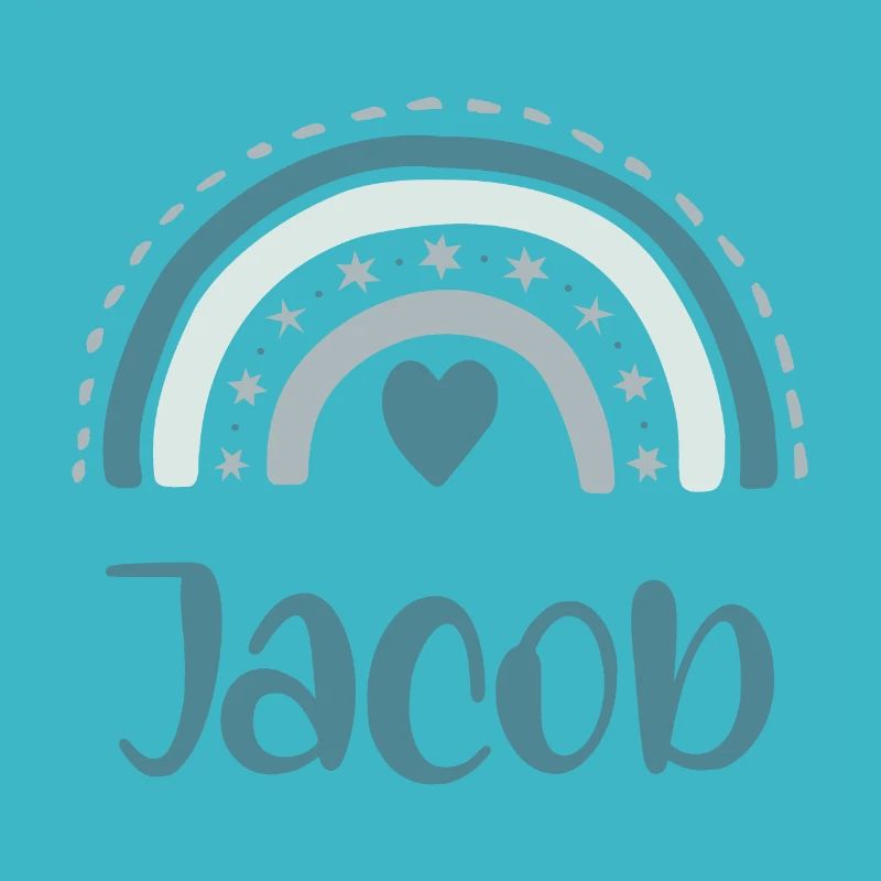 Jacob Name Rainbow