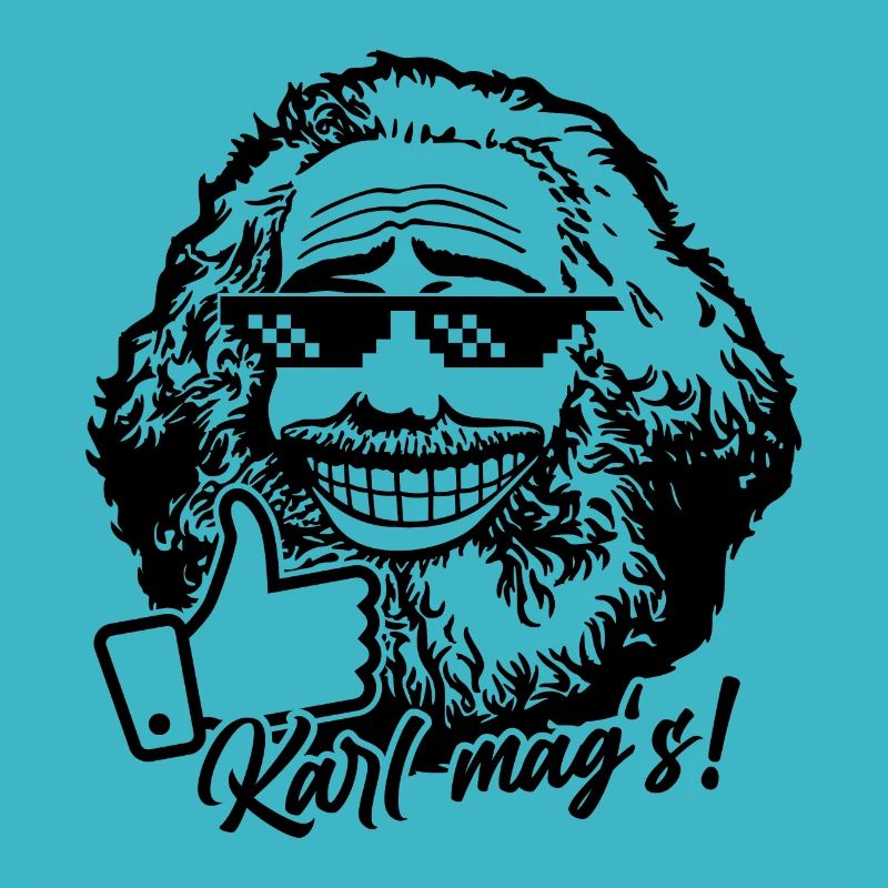 Karl Marx mag's (einfarbig)