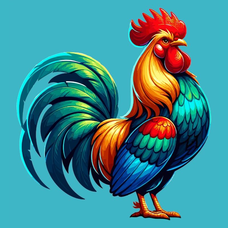 Beautiful Rooster Image