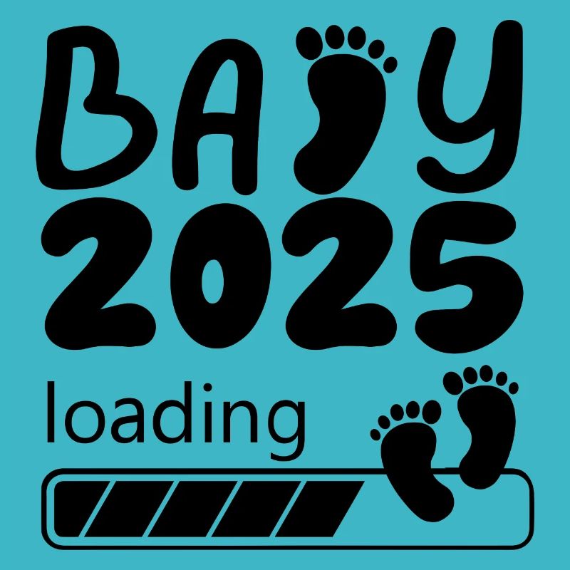 Baby 2025 loading, I'm going to be a mom in 2025