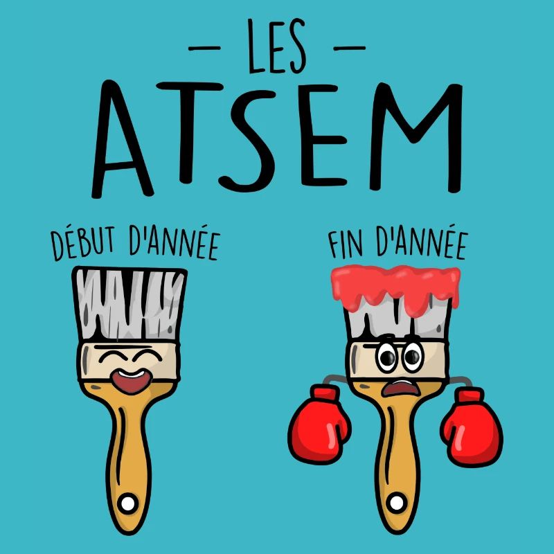 les ATSEM en début et fin d'année