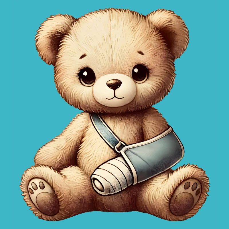 Ours en peluche réconfortant comme doudou