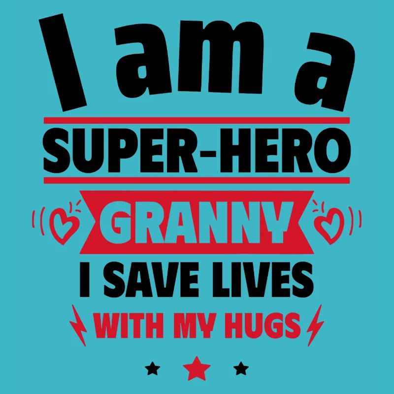 Geschenk für Oma: Ich bin eine Superhelden-Oma