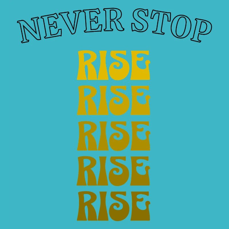 Stay Focused Hustle – Motivation im Retro-Look