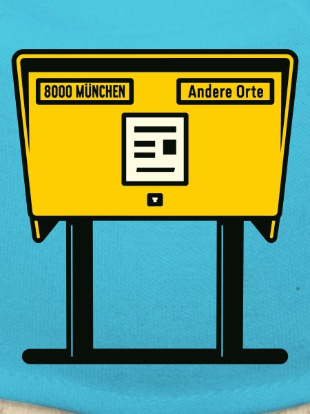 Munich Yellow Mailbox