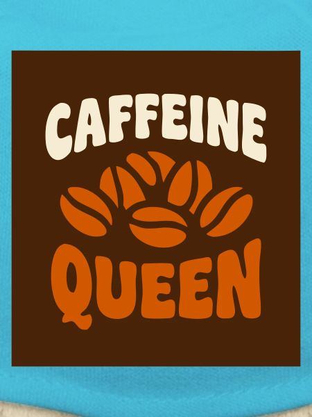 Caffeine Queen Coffee Graphic