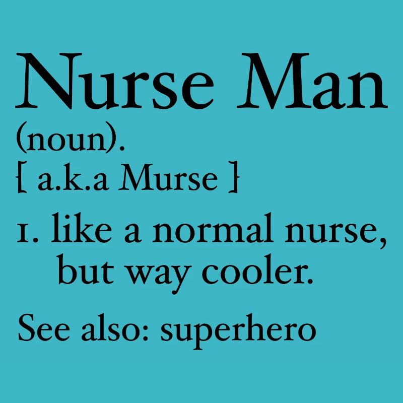 Lustiger Krankenpfleger Mann Definition