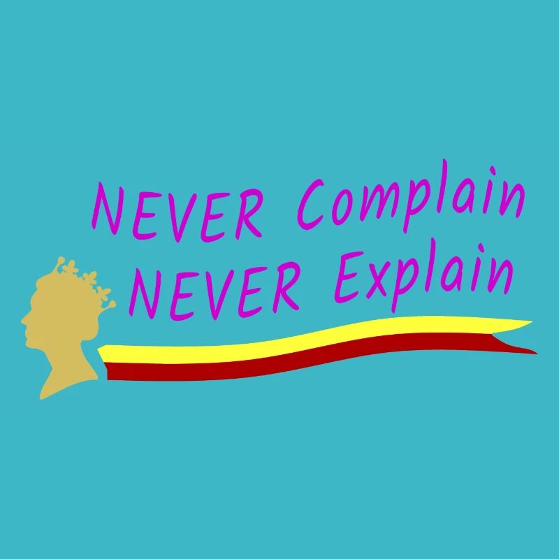 never complain never explain - gift - t-shirt