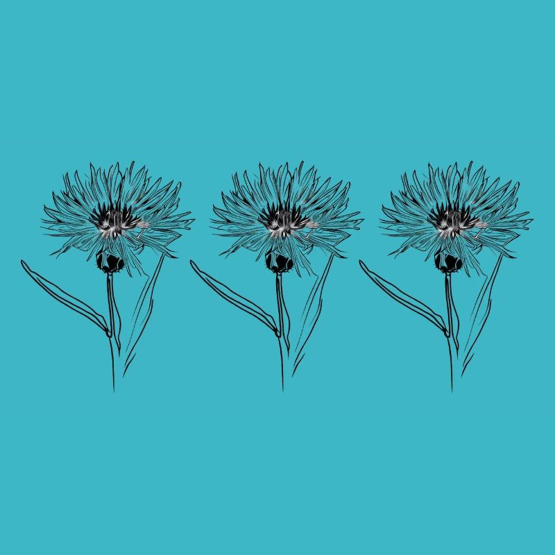 Schlichte Moonblume