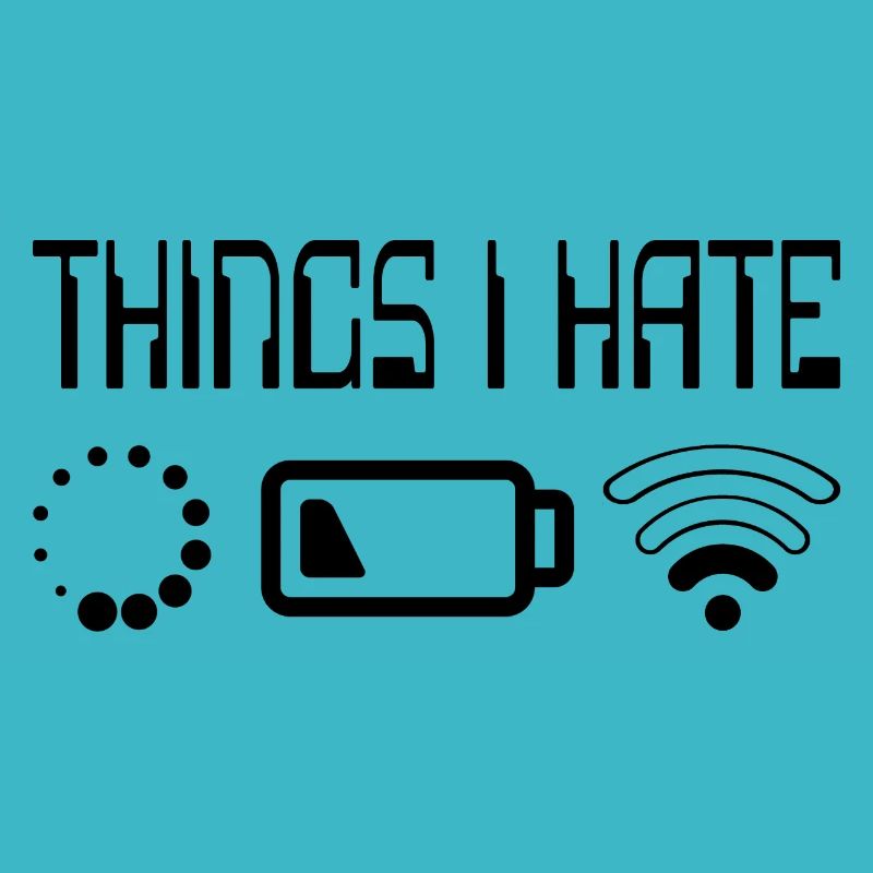 Things I Hate Programmer Outfit Gamer Fun Gift