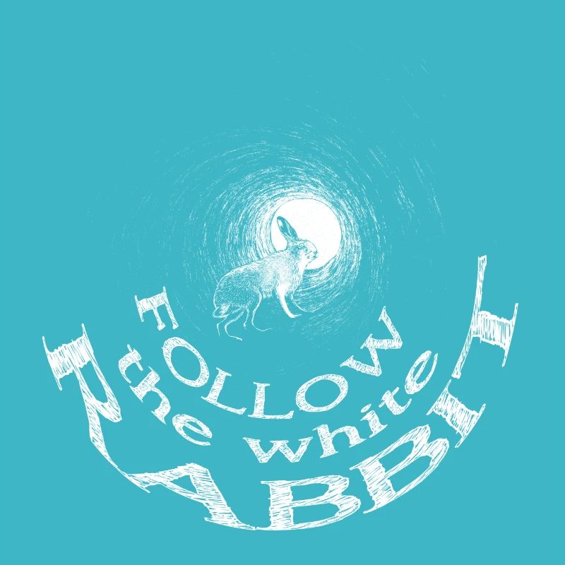 follow the white rabbit