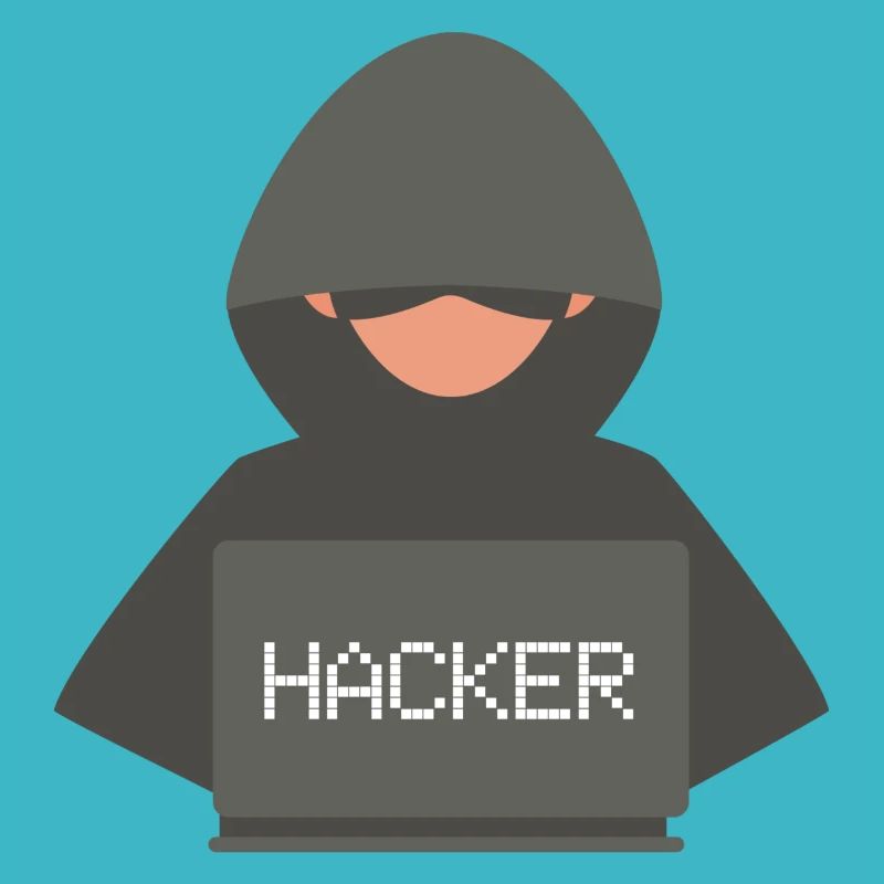 Développeur Hacker Coder Black Hat