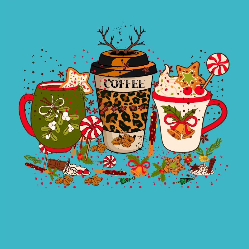 Weihnachtskaffee, Weihnachtsfeier, Weihnachtsstimmung