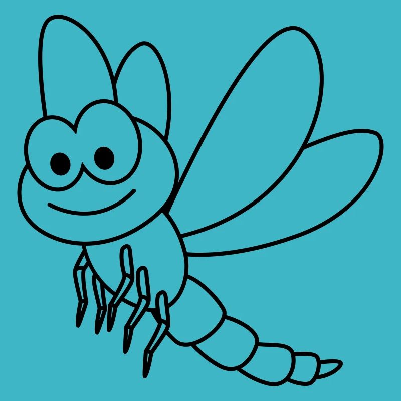 Drachenfliege libelle