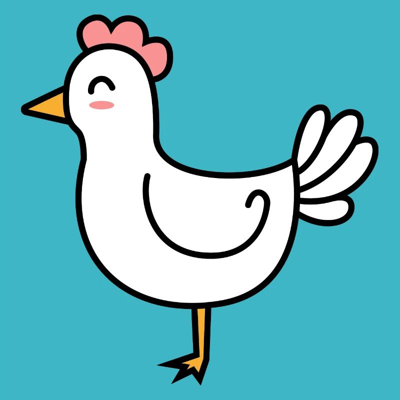 Chicken Comic Animal
