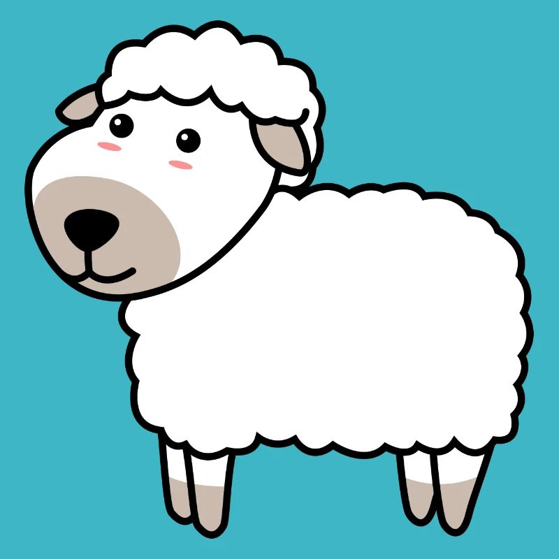 Sheep Comic Animal
