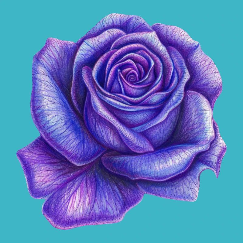 Rose pourpre