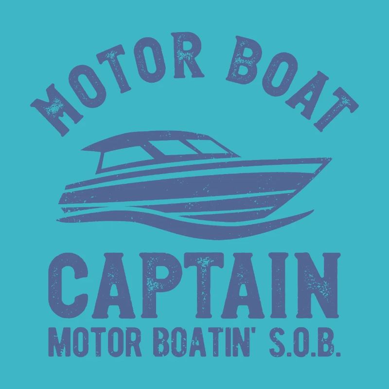 Motor Boat Captain Motor Boating