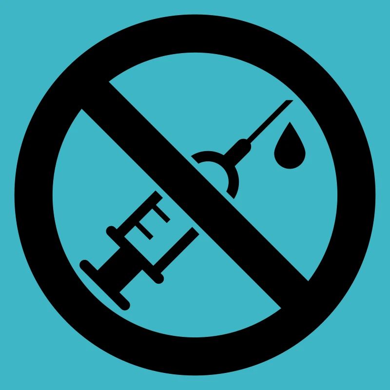 Anti Drogen Symbol