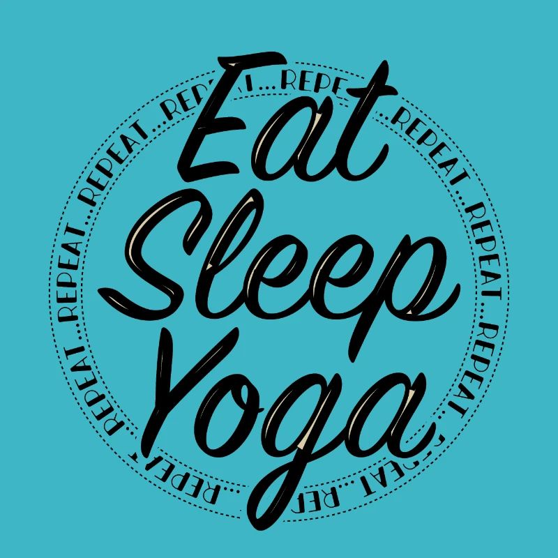 Essen, Schlafen, Yoga, Wiederholen - Wellness-Routine