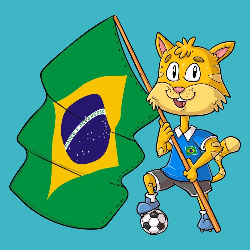 Chat Fan Brésilien