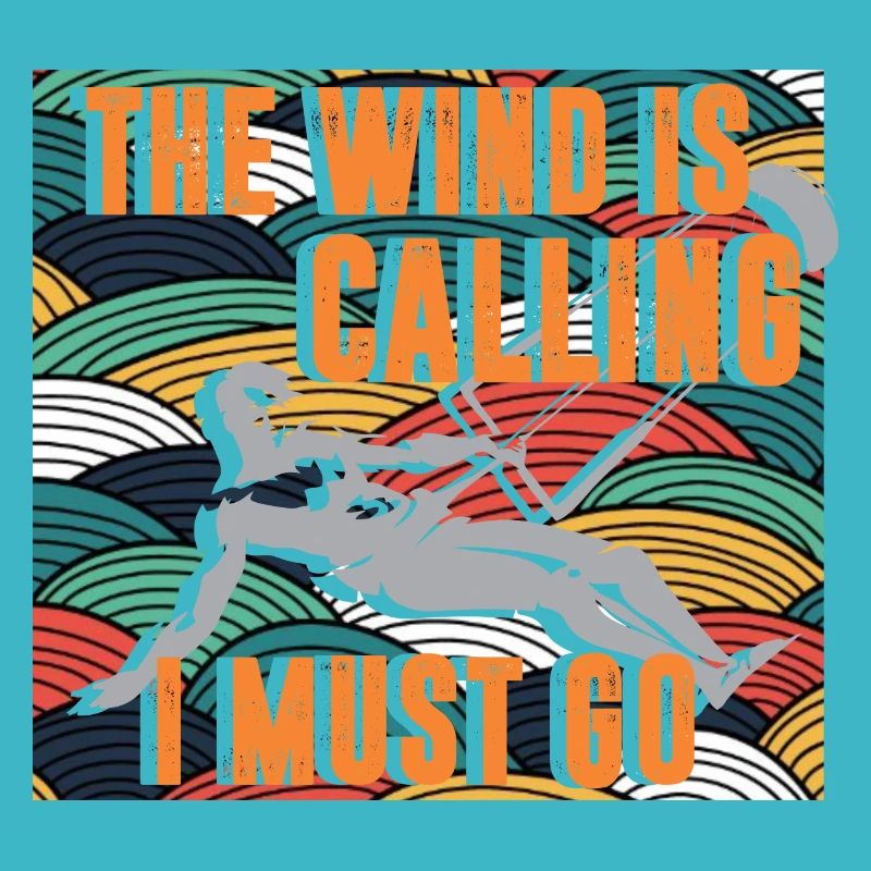 Der Wind ruft, ich muss Kitesurfen