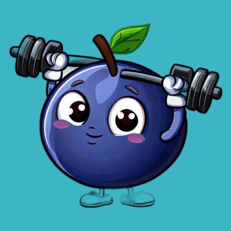 Exercising Blueberry
