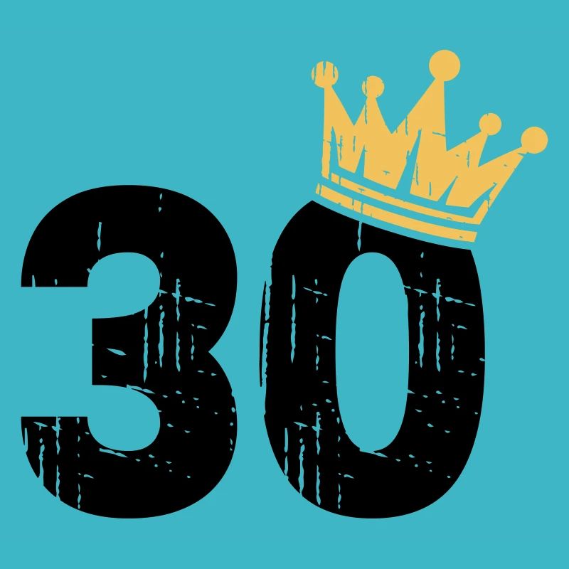 30 Krone 30. Geburtstag 30 Jahre