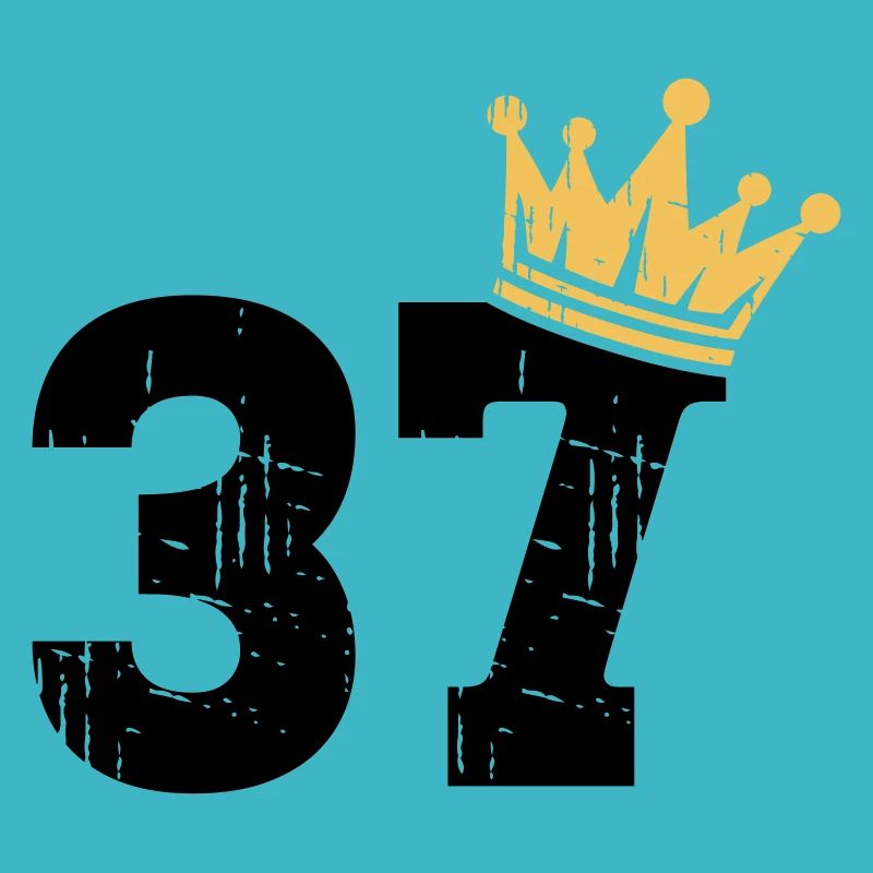 37 Crown 37th birthday 37 years old