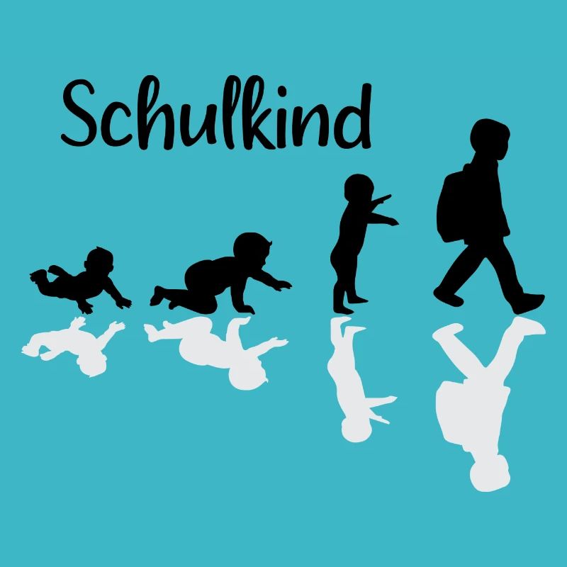 Schulkind Evolution Erstklässler Schule
