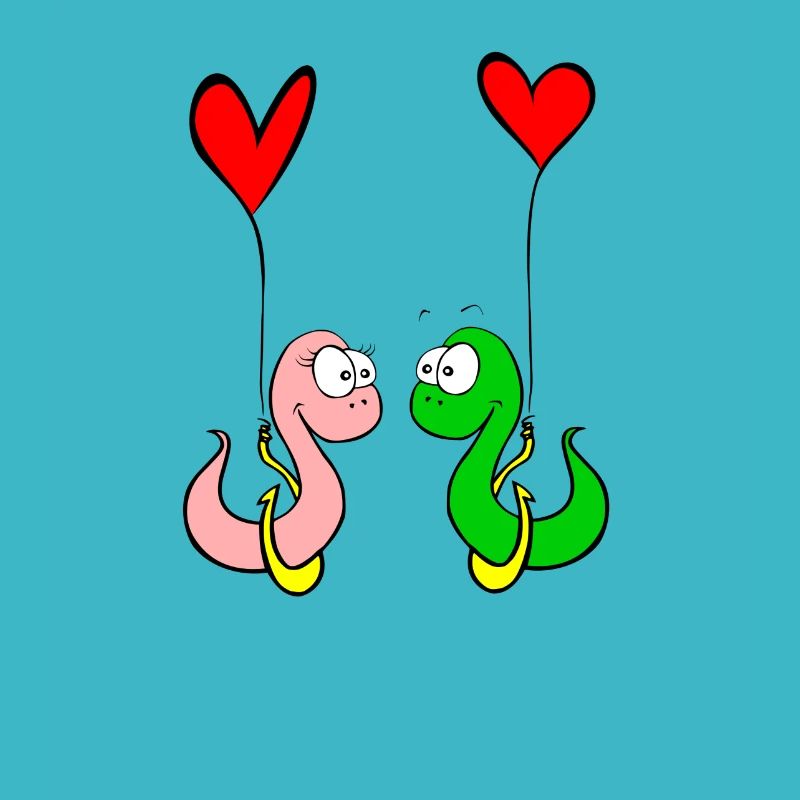 asticots amoureux