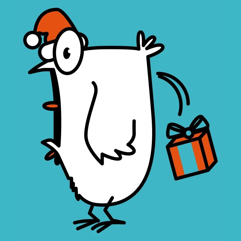 christmas chick crazy chicken