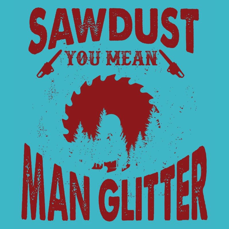 Bûcheron et hache de fer