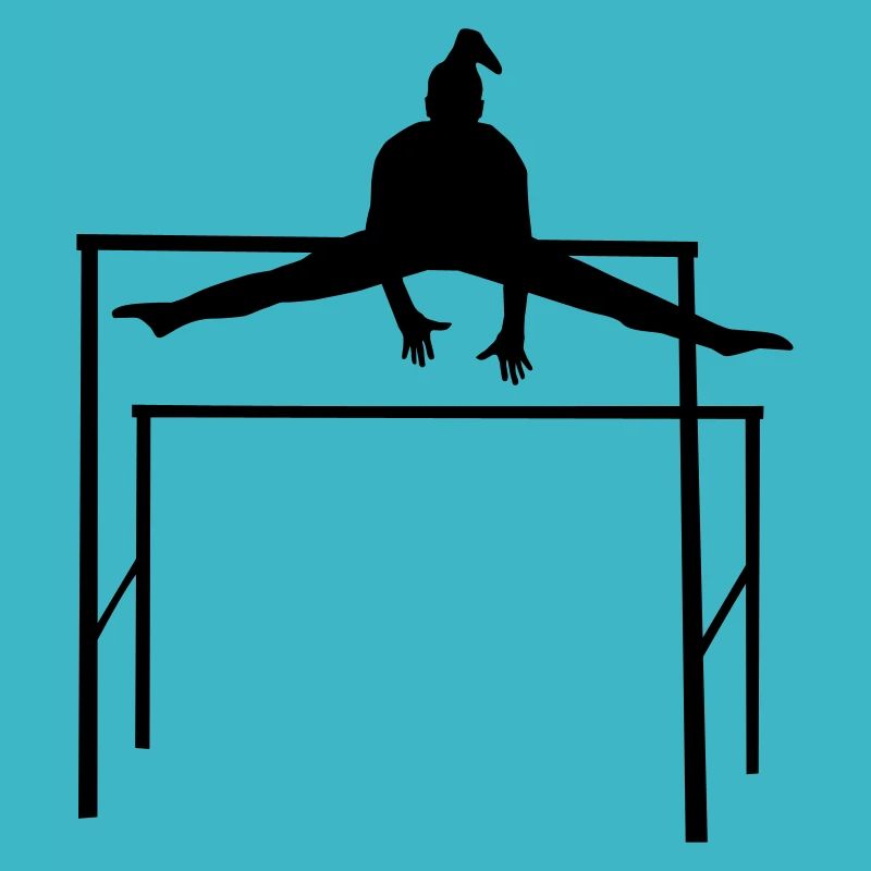 Gymnastics, Gymnast doing Uneven Bars