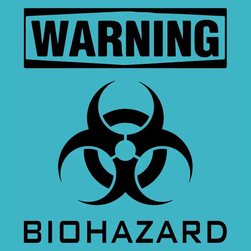 biohazard warning
