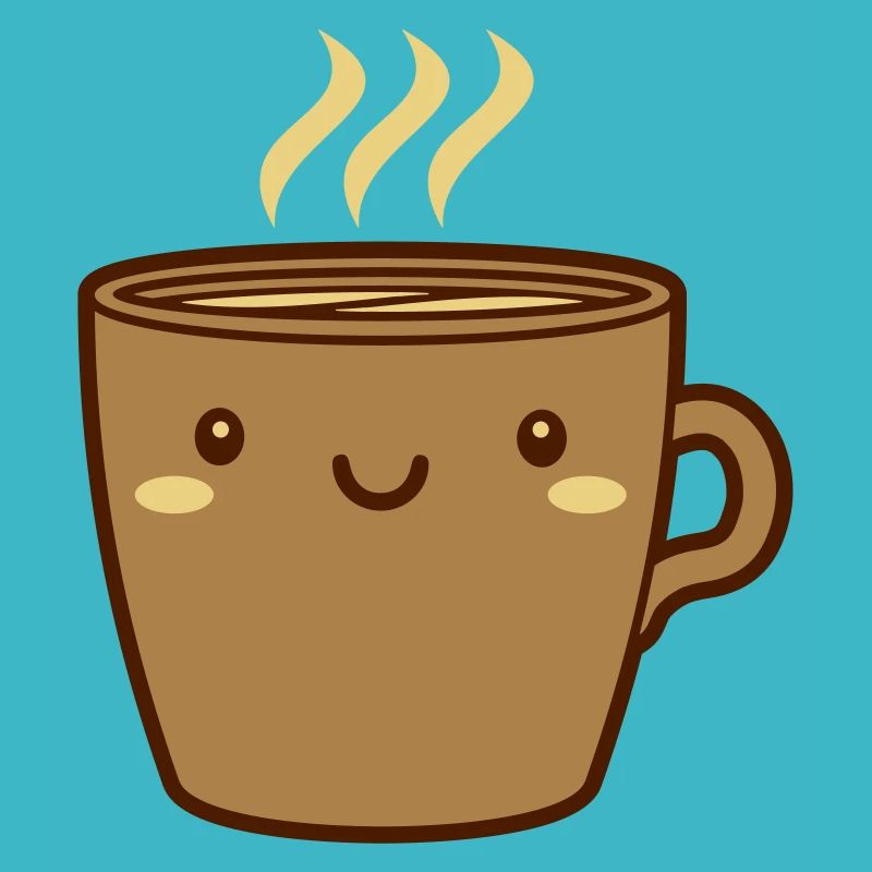 Niedliche Kaffee Tasse